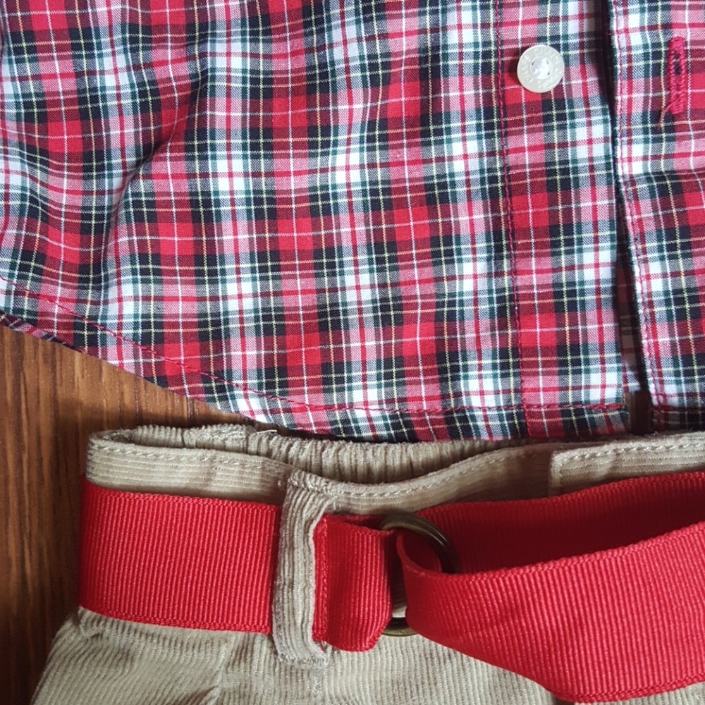 Chaps button down and corduroy style pants - Picture 2 of 7
